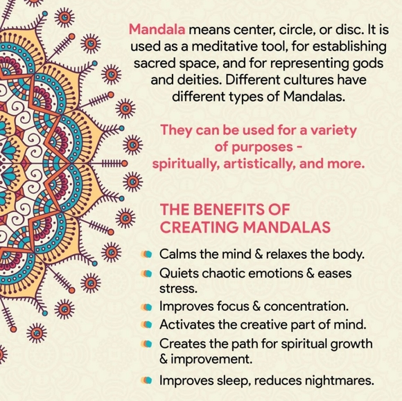 POWERFUL MANDALA PENDANT NECKLACE - Picture 3 of 5